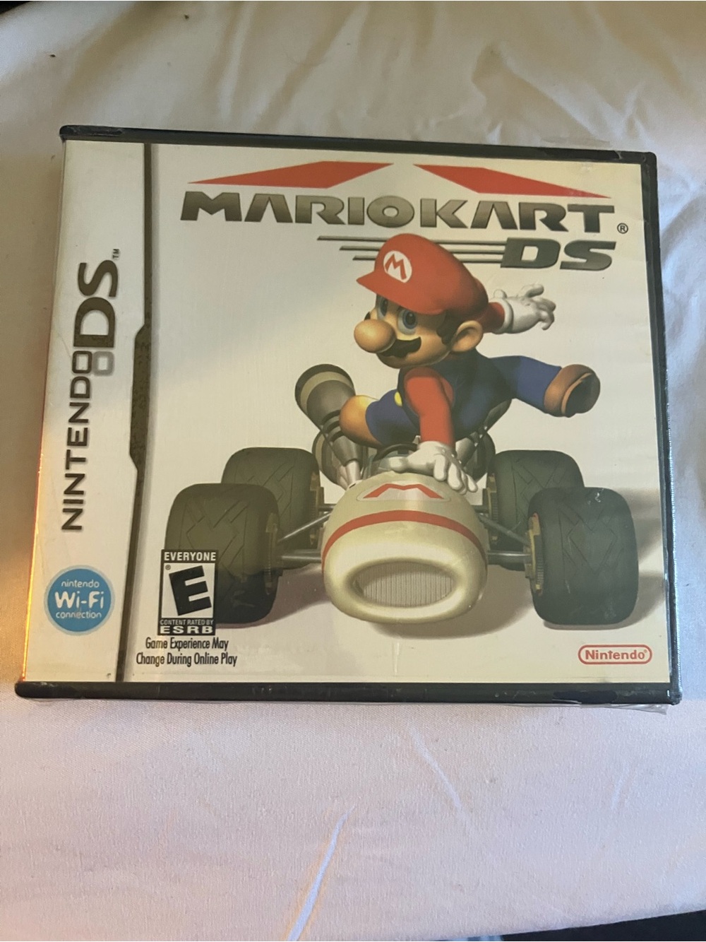 Nintendo Mario Kart DS - White & Red Game Case
